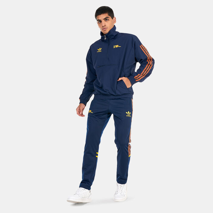 adidas Originals Men's Arsenal FC Windbreaker Jacket Blue image number 2