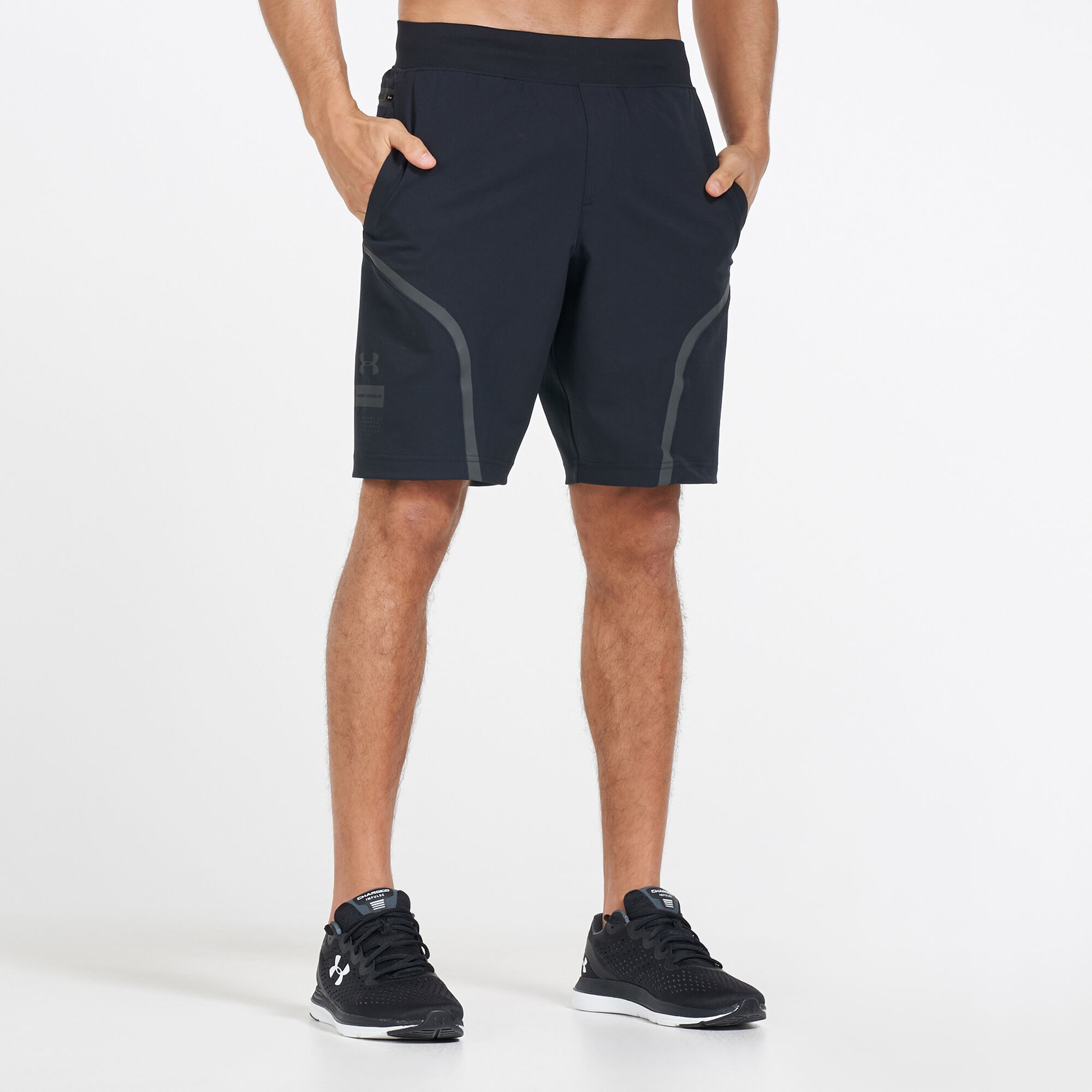 Buy Under Armour Men s Unstoppable Shorts Black in KSA SSS
