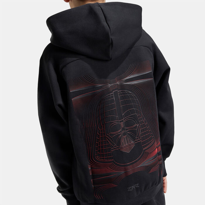 adidas Kids' Star Wars Z.N.E. Full-Zip Hoodie (Older Kids) Black adidas Kids' Star Wars Z.N.E. Full-Zip Hoodie (Older Kids) Black image number 4