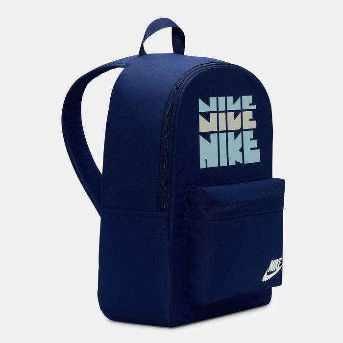 Nike Heritage Retro Backpack Blue Nike Heritage Retro Backpack Blue image number 2