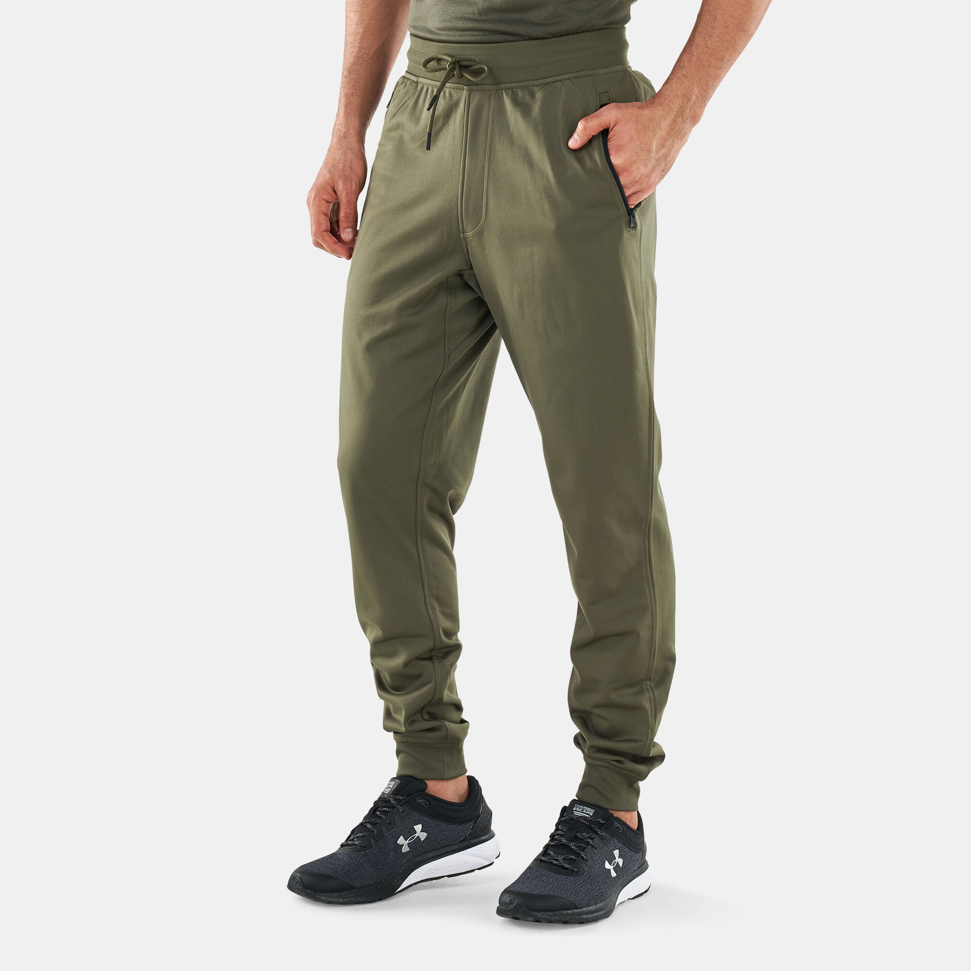 Buy Under Armour Men s UA Sportstyle Sweatpants Green in KSA SSS