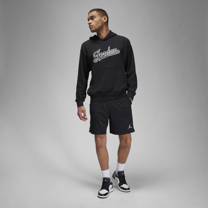 Jordan Men's Flight MVP Fleece Hoodie Black image number 6