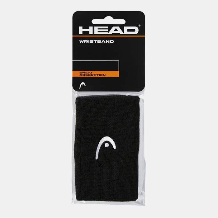 HEAD Logo Wristband (5 inches) Black HEAD Logo Wristband (5 inches) Black image number 0