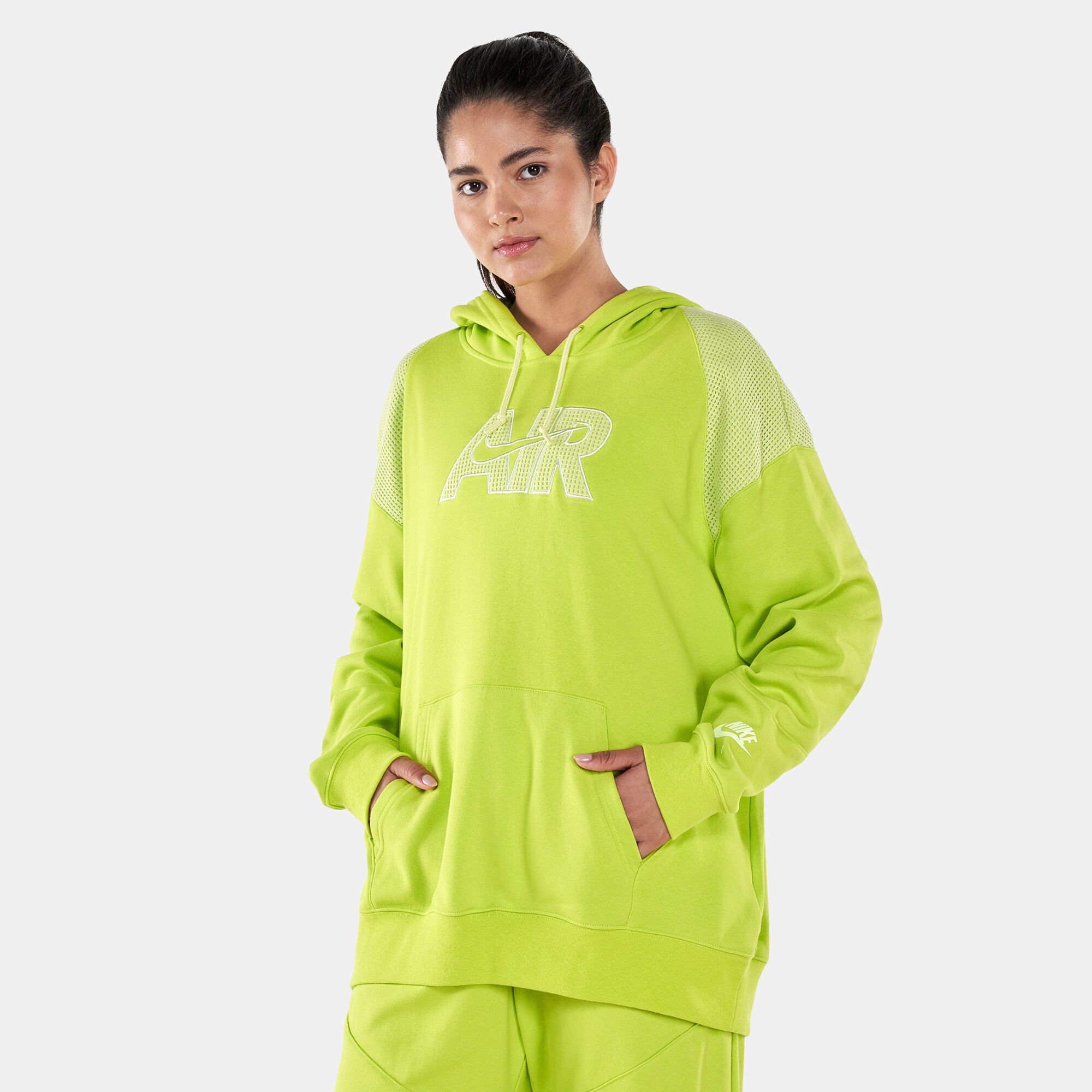 Nike air fleece hoodie women's sale
