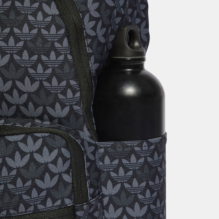 adidas Originals Men's Monogram Backpack Black adidas Originals Men's Monogram Backpack Black image number 4