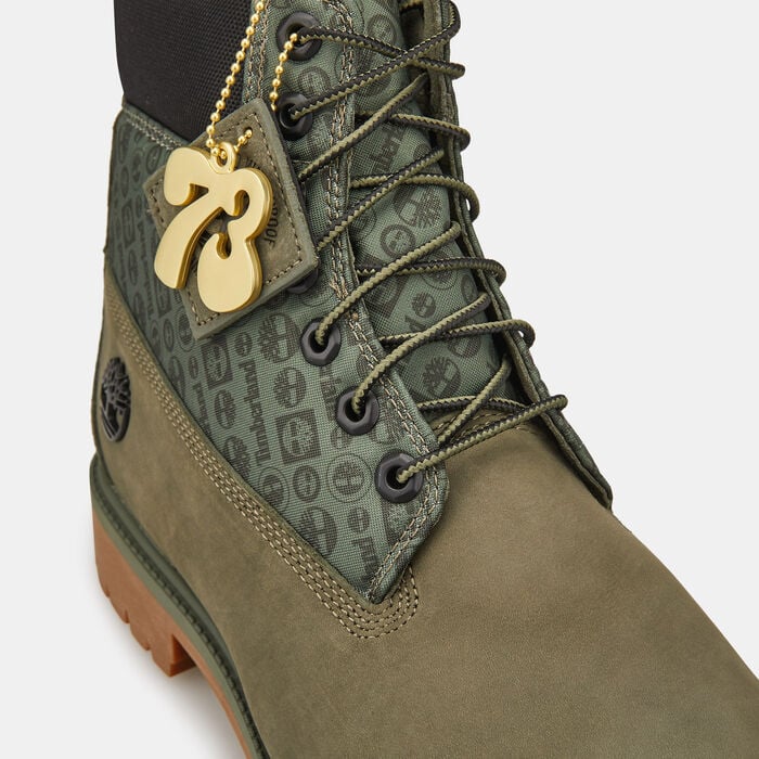 Timberland Men's 6-Inch Heritage Waterproof Boot Green Timberland Men's 6-Inch Heritage Waterproof Boot Green image number 4