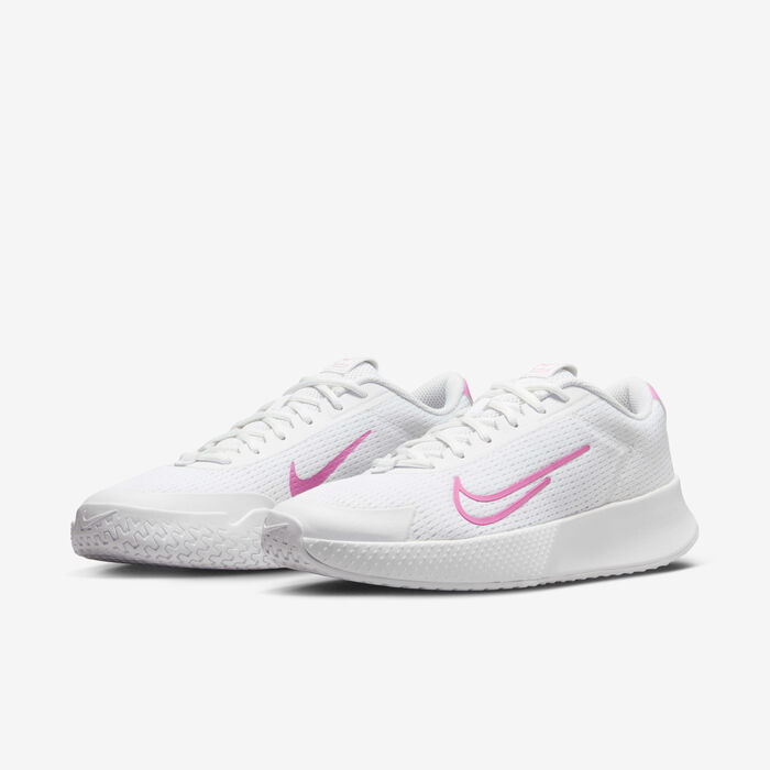 Nike Women's Court Vapor Lite 2 Hard Court Tennis Shoes White Nike Women's Court Vapor Lite 2 Hard Court Tennis Shoes White image number 4