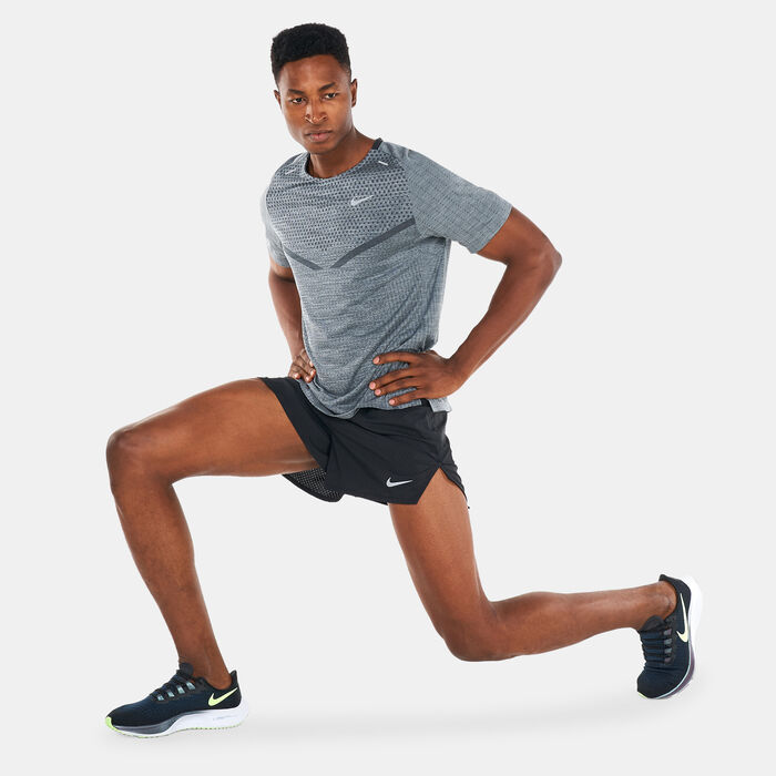 Nike Men's Dri-FIT Fast Running Shorts Black Nike Men's Dri-FIT Fast Running Shorts Black image number 2
