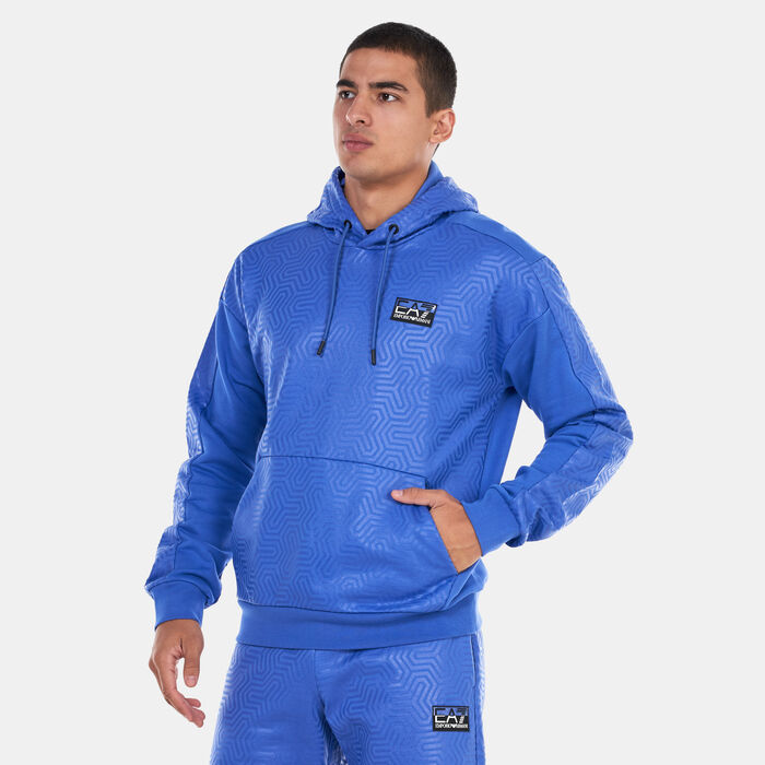 EA7 Emporio Armani Men's Training Pack Hoodie Blue image number 0