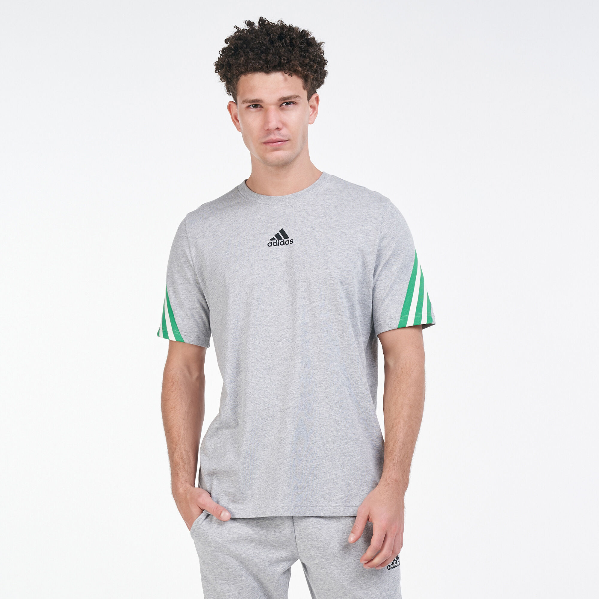 Adidas tape 2024 t shirt