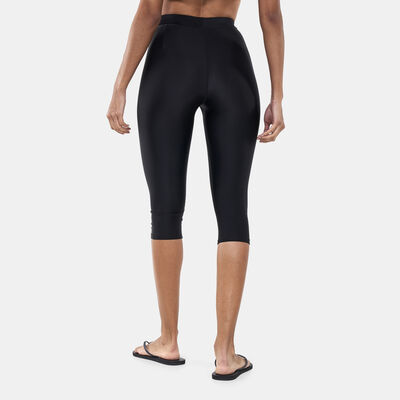 Speedo Women's Essential 3/4 Pants Black Speedo Women's Essential 3/4 Pants Black