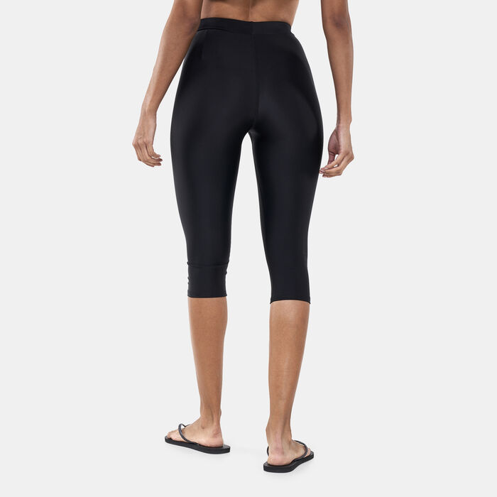 Speedo Women's Essential 3/4 Pants Black Speedo Women's Essential 3/4 Pants Black image number 1