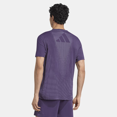 adidas Men's Airchill Training T-Shirt Purple