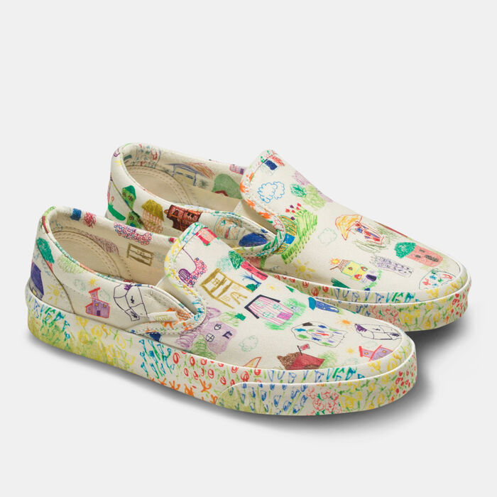 Vans Women's Vault x Collina Strada Classic Slip-On Shoes Multi-Color image number 1