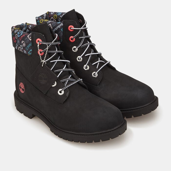 Timberland Women's 6-Inch Heritage Cupsole Waterproof Boot Black Timberland Women's 6-Inch Heritage Cupsole Waterproof Boot Black image number 1