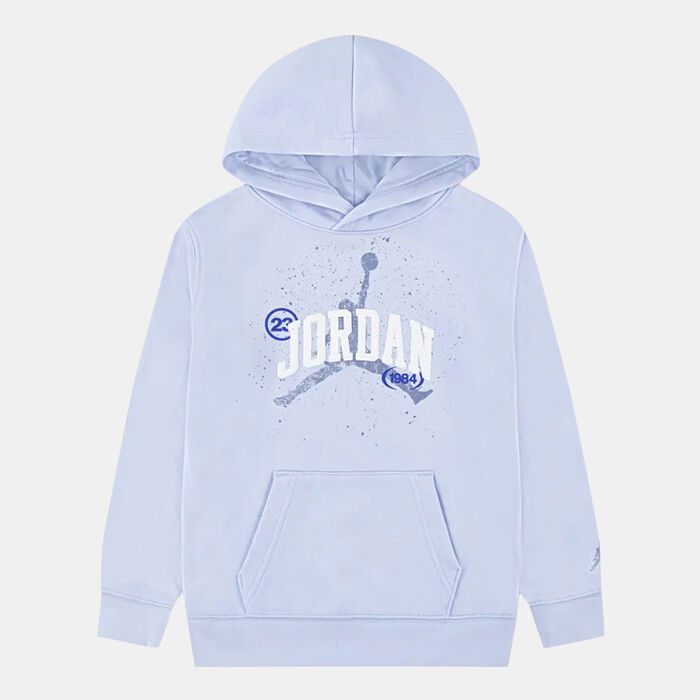 Jordan Kids' 1984 Jumpman Hoodie Blue image number 0