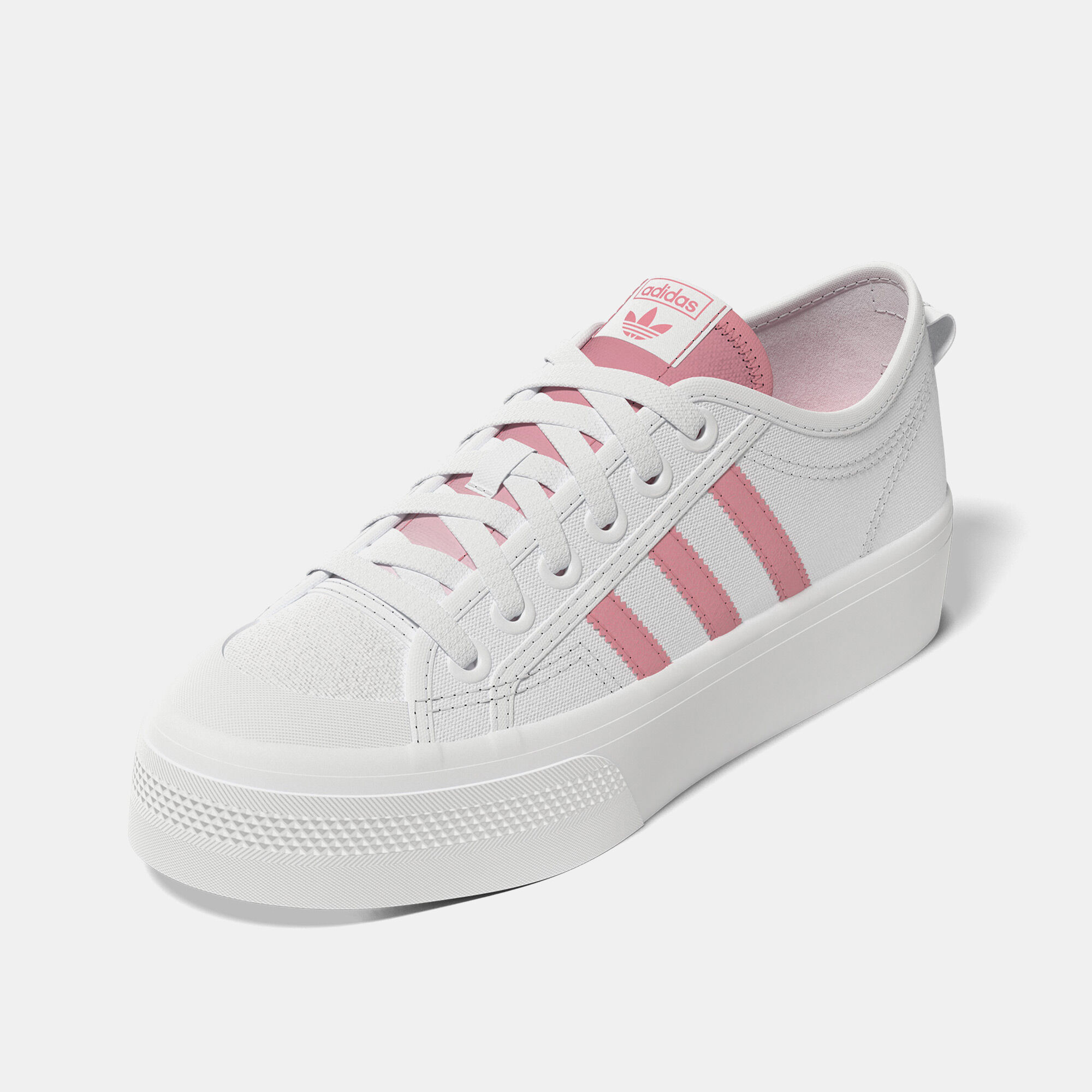 Womens adidas nizza white hot sale