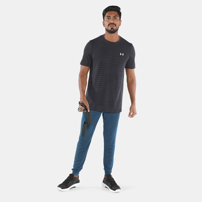 Under Armour Men's Seamless Fade T-Shirt Black Under Armour Men's Seamless Fade T-Shirt Black image number 2