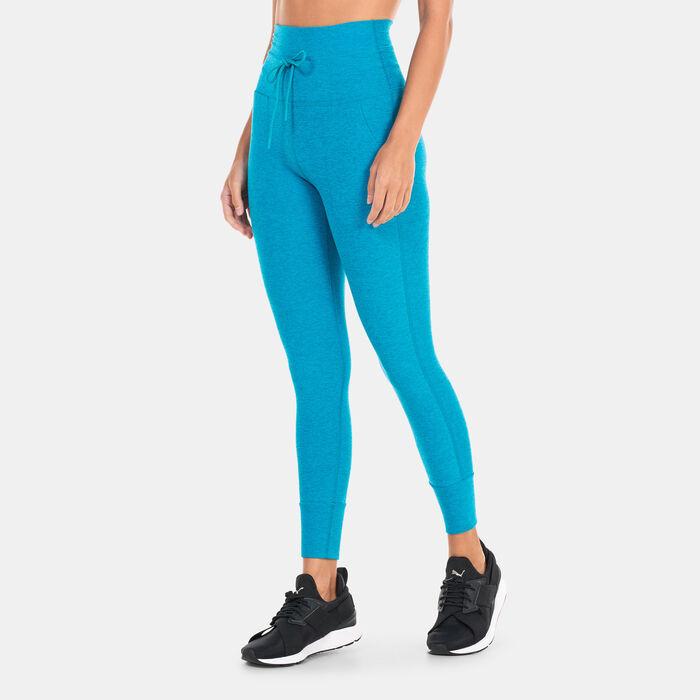 BEYOND YOGA Women's Spacedye Worked Up Leggings Blue image number 0