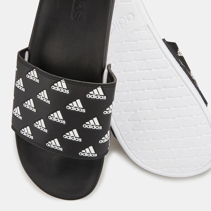 adidas Adilette Comfort Slides Black adidas Adilette Comfort Slides Black image number 2