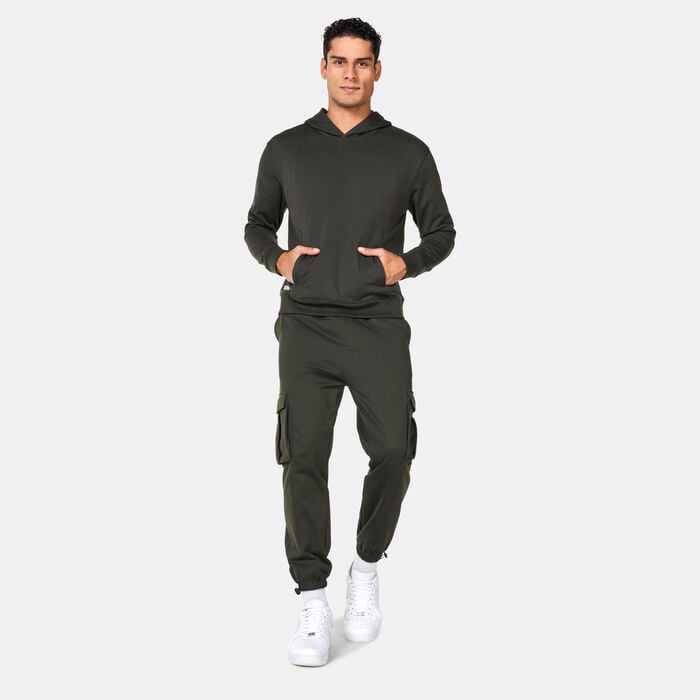 Sun and Sand Sports Men's Classic Hoodie Green Sun and Sand Sports Men's Classic Hoodie Green image number 2