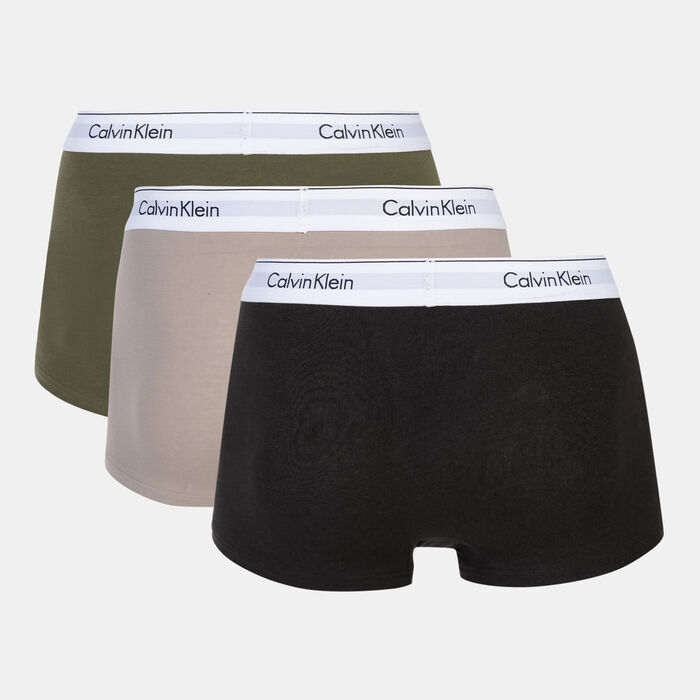 Calvin Klein Men's Modern Trunk Briefs (3 Pack) Multi-Color Calvin Klein Men's Modern Trunk Briefs (3 Pack) Multi-Color image number 1