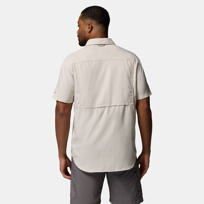 Columbia Men's Silver Ridge Utility Lite Hiking Shirt Beige Columbia Men's Silver Ridge Utility Lite Hiking Shirt Beige
