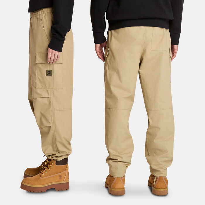 Timberland Men's Woven Badge Ripstop Cargo Pants Green image number 1