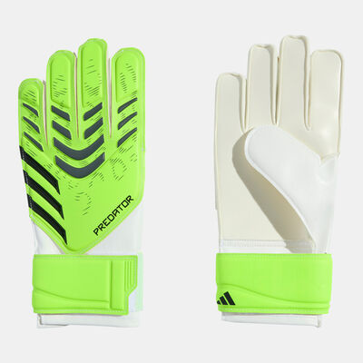 adidas Kids' Predator Training Football Goalkeeper Gloves Green adidas Kids' Predator Training Football Goalkeeper Gloves Green