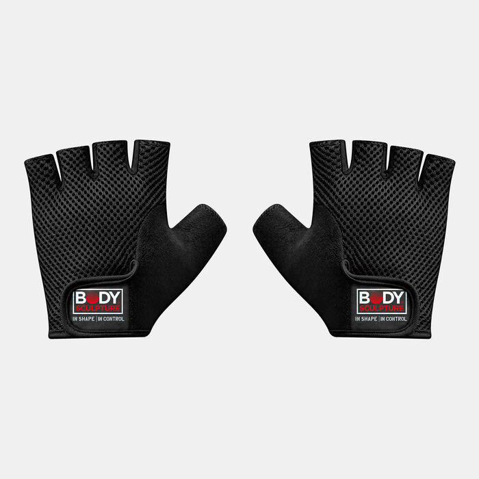 Body Sculpture Weight Lifting Gloves Black Body Sculpture Weight Lifting Gloves Black image number 0