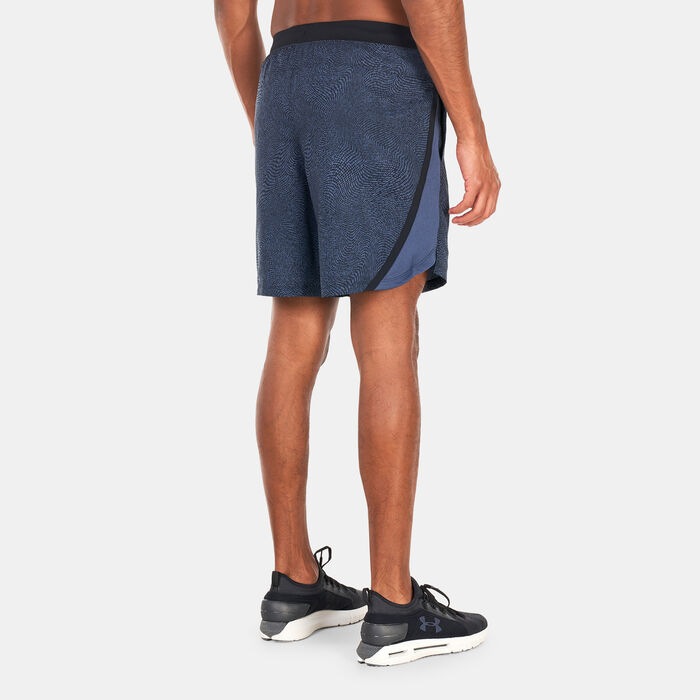 Under Armour Men's UA Launch 7-inch Printed Shorts Grey Under Armour Men's UA Launch 7-inch Printed Shorts Grey image number 1
