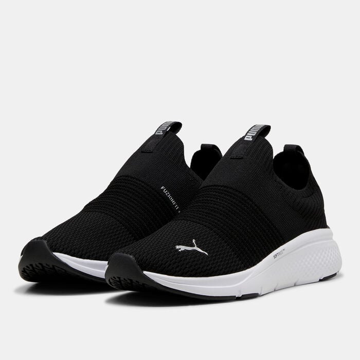 PUMA Women's SOFTRIDE Pro Echo Running Slip-On Shoes Black PUMA Women's SOFTRIDE Pro Echo Running Slip-On Shoes Black image number 1