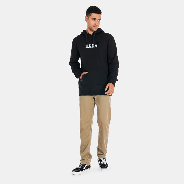 Vans Men's Crossbones Hoodie Black Vans Men's Crossbones Hoodie Black image number 2