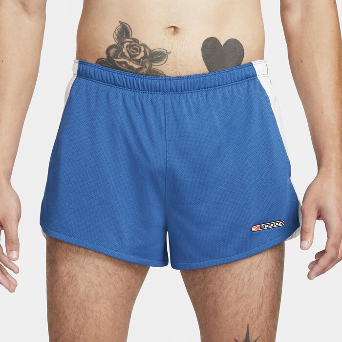 Nike Men's Track Club Dri-FIT Running Shorts Blue Nike Men's Track Club Dri-FIT Running Shorts Blue image number 1