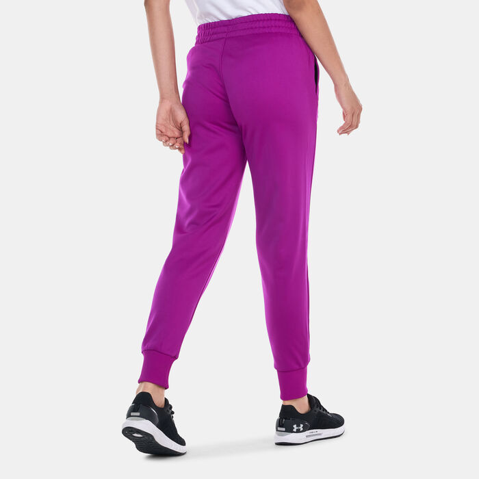 Under Armour Women's Armour Fleece® Joggers Purple Under Armour Women's Armour Fleece® Joggers Purple image number 1