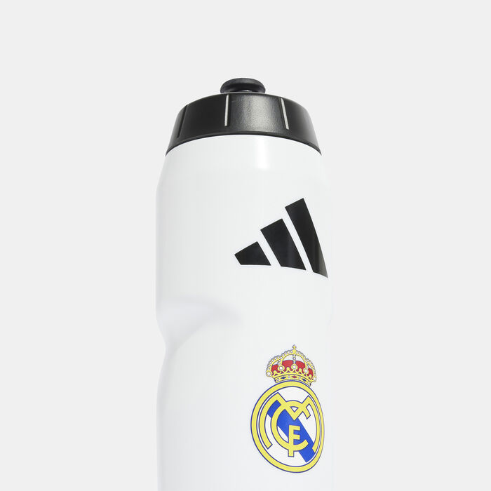 adidas Real Madrid Water Bottle White adidas Real Madrid Water Bottle White image number 2
