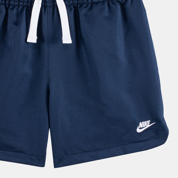 Nike Kids' Graphic Woven Shorts Blue image number 2