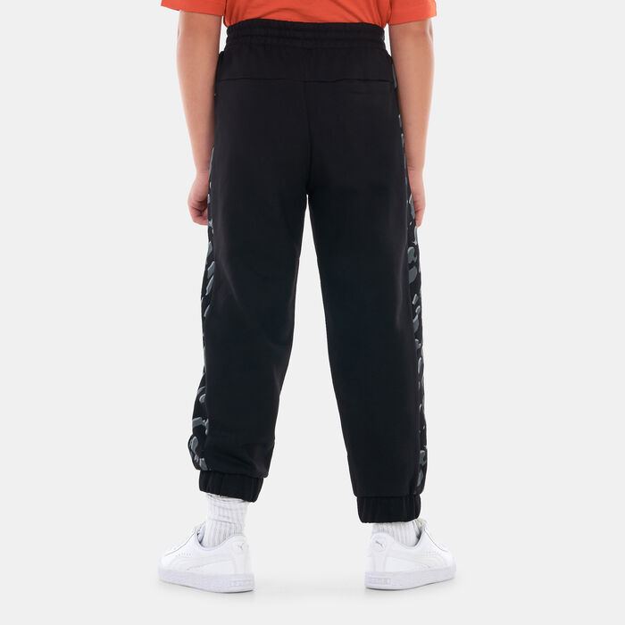 EA7 Emporio Armani Kids' Graphic Joggers Black EA7 Emporio Armani Kids' Graphic Joggers Black image number 1