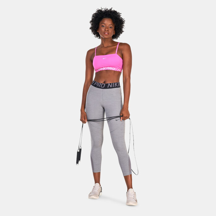 Net-a-Porter Nike  Indy mesh-trimmed neon stretch sports bra