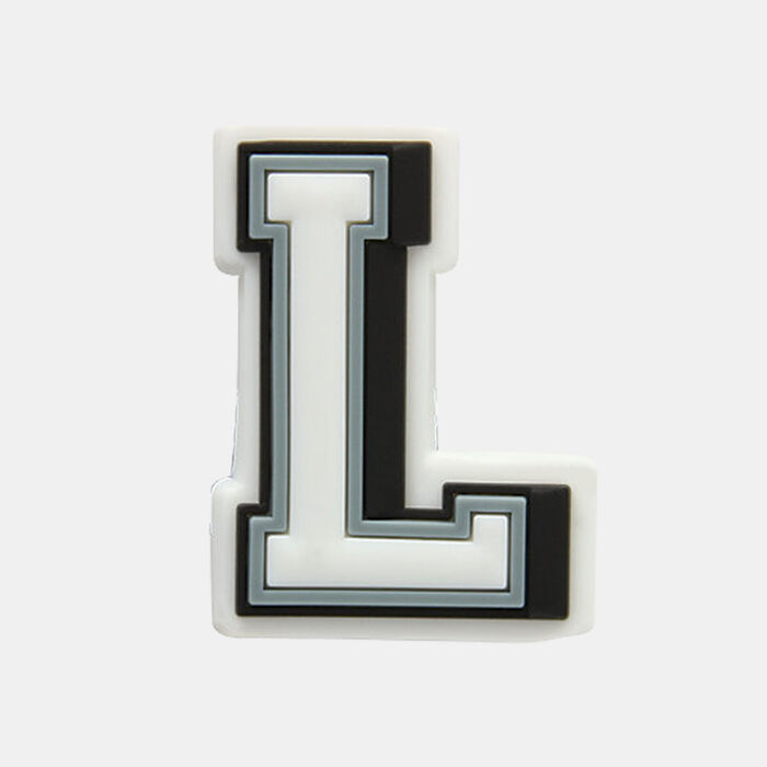 Crocs Letter L Shoe Charm Multi-Color Crocs Letter L Shoe Charm Multi-Color image number 0