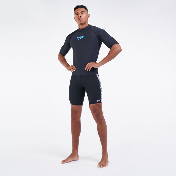 Speedo Men's Delight Rashguard Black Speedo Men's Delight Rashguard Black image number 2