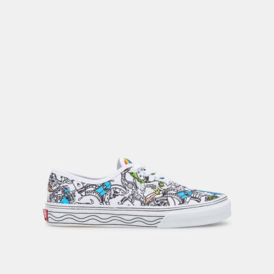 Vans Kids’ Eco Theory Authentic Unisex Shoe White