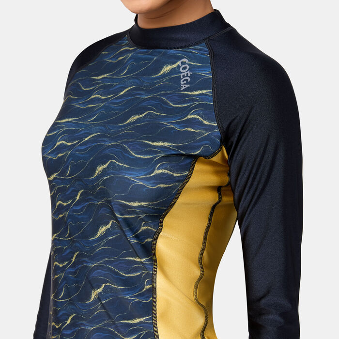 COEGA Women's Swimming Rashguard Black COEGA Women's Swimming Rashguard Black image number 3
