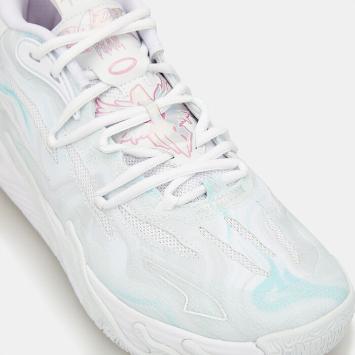 PUMA Men's LaMelo Ball MB.03 Basketball Shoes White PUMA Men's LaMelo Ball MB.03 Basketball Shoes White image number 5