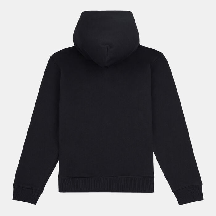 New Balance Kids' French Terry Small Logo Full-Zip Hoodie Black New Balance Kids' French Terry Small Logo Full-Zip Hoodie Black image number 1