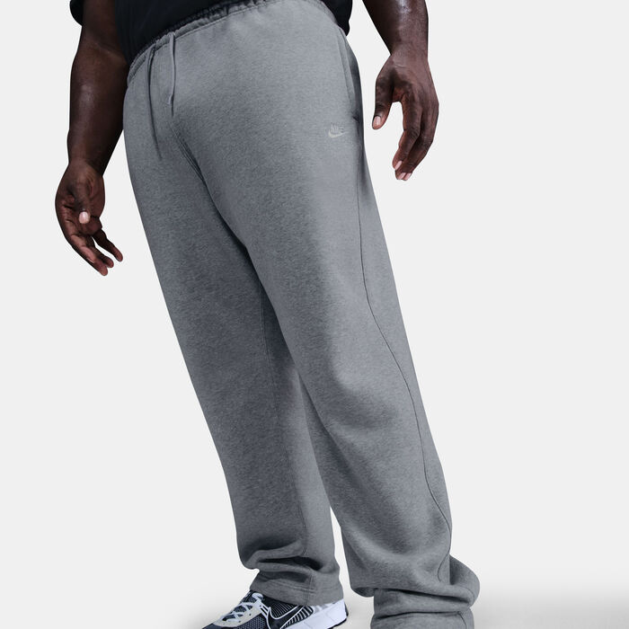 Nike Men's Club Open-Hem Pants Grey Nike Men's Club Open-Hem Pants Grey image number 2