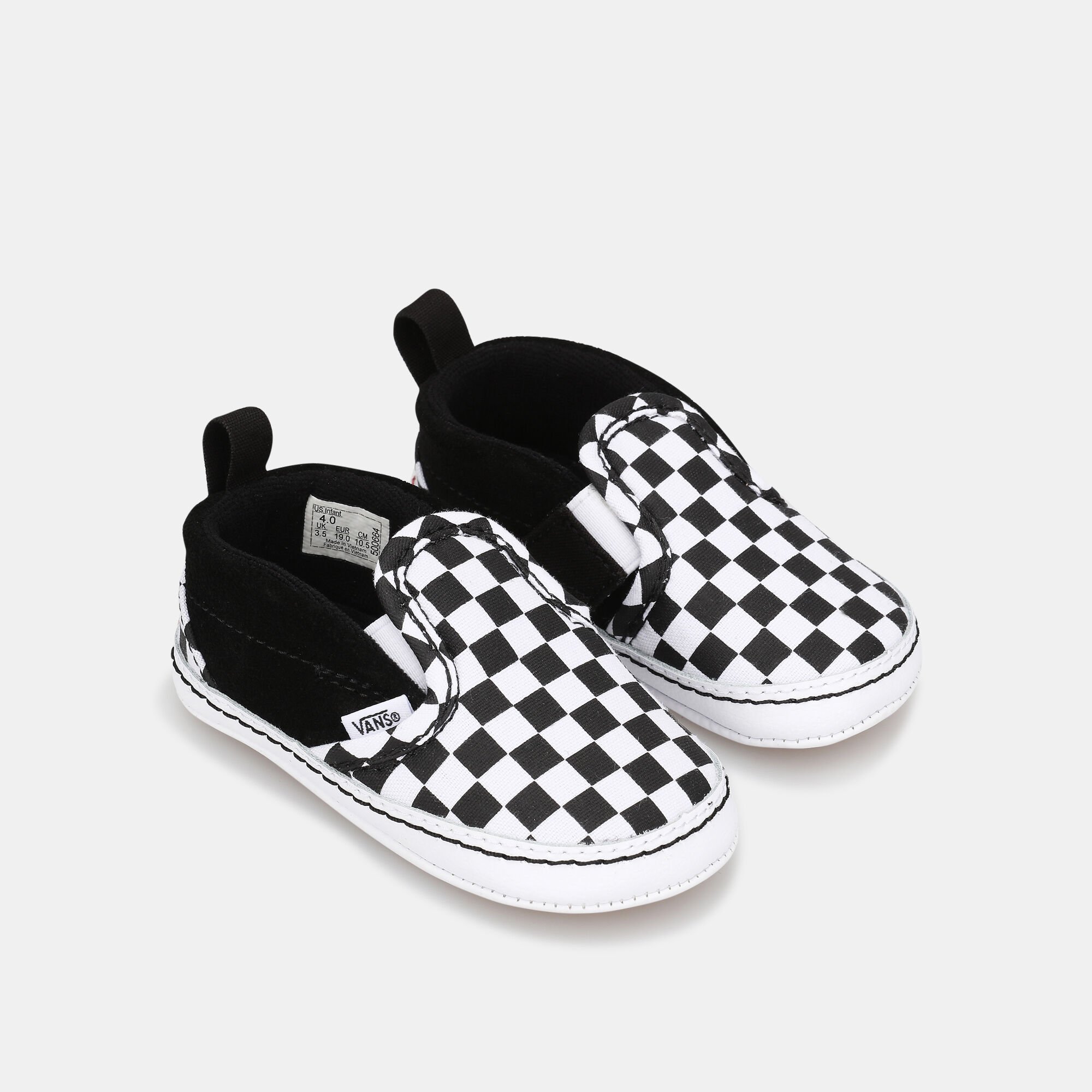 Kids checkered vans outlet