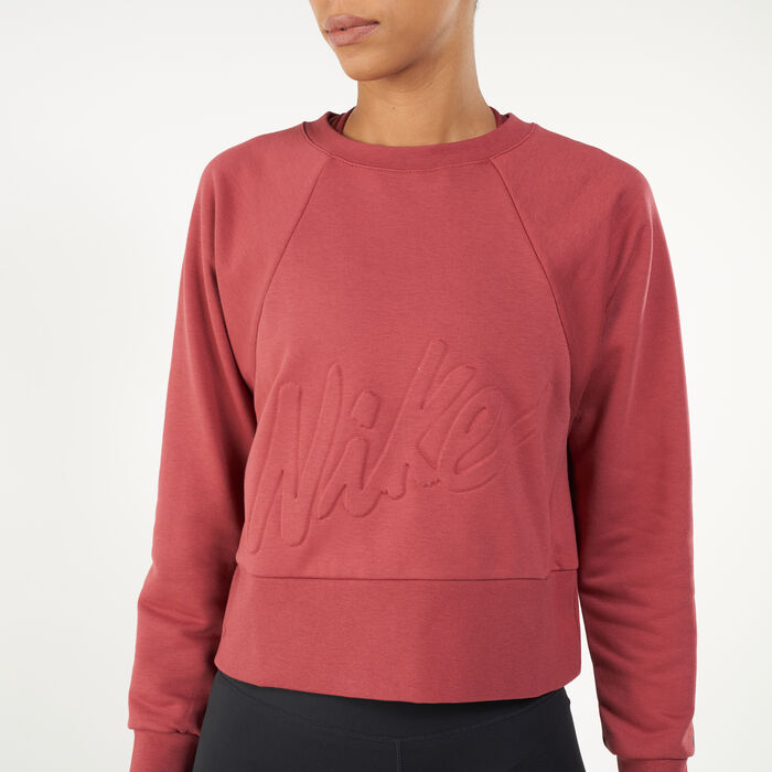 Women's Dri-FIT Get Fit Fleece Sweatshirt Women's Dri-FIT Get Fit Fleece Sweatshirt image number 3