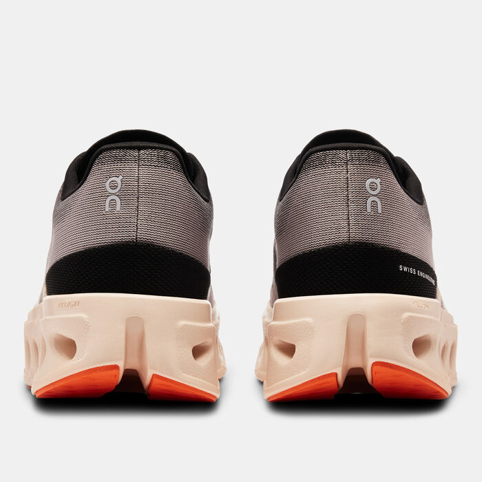 On Women's Cloudeclipse Running Shoes Beige image number 5