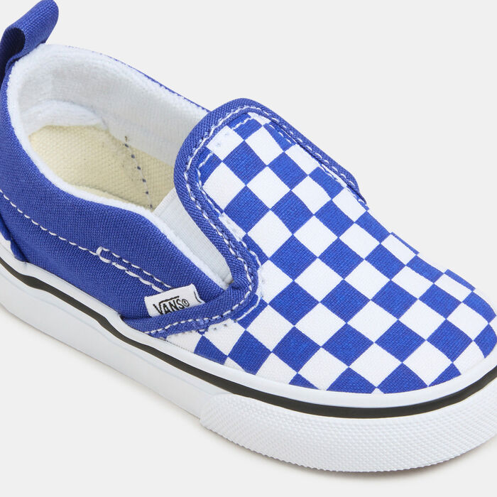 Vans Kids' Slip-On Velcro Unisex Shoes (Baby and Toddler) Multi-Color image number 3